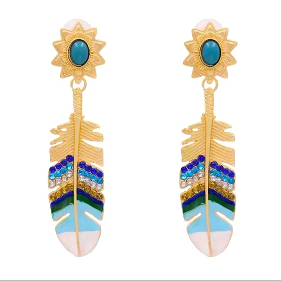 Free People Jewelry - 🍒3/$30 New Free People “Straight As An Arrow” Earrings